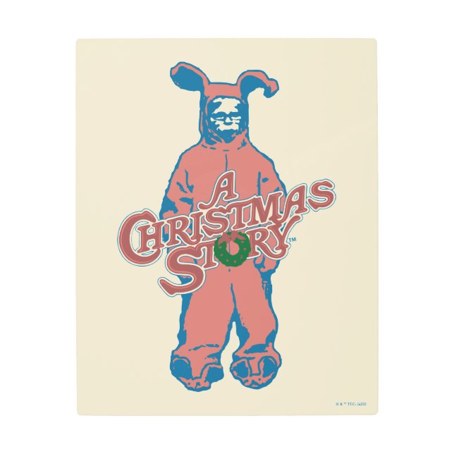 Ralphie | Pink Nightmare Metal Print (Front)
