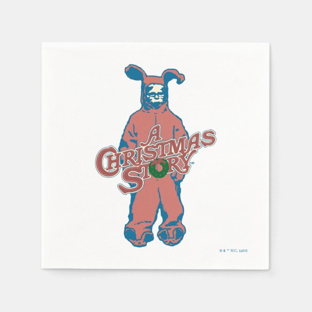 Ralphie | Pink Nightmare Napkins (Front)