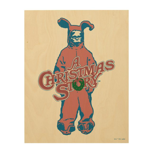 Ralphie | Pink Nightmare Wood Wall Art (Front)