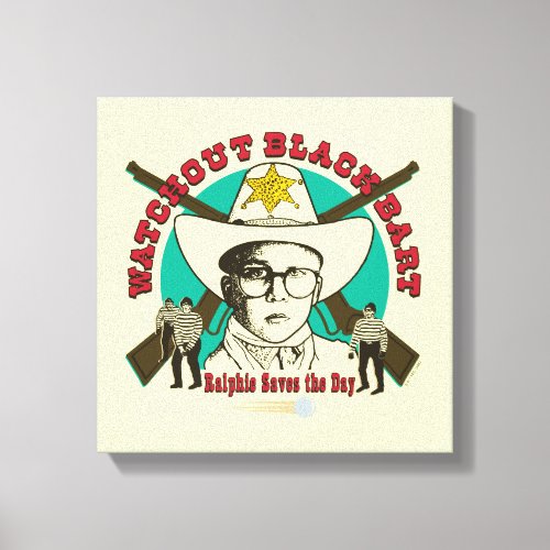 Ralphie Saves the Day Canvas Print