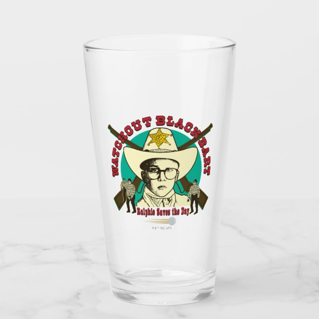 Ralphie Saves the Day Glass (Front)