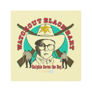 Ralphie Saves the Day Metal Print