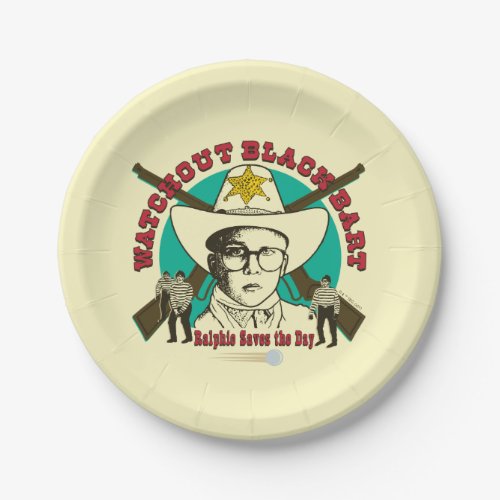 Ralphie Saves the Day Paper Plates