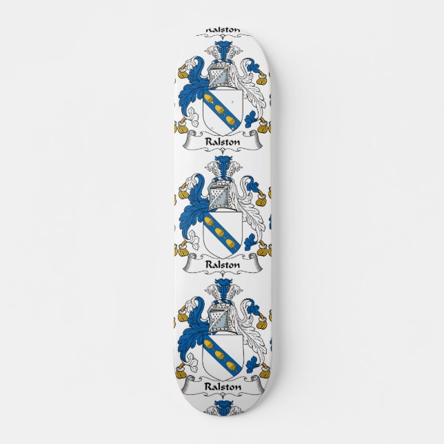 Ralston Family Crest Skateboard Deck (Front)