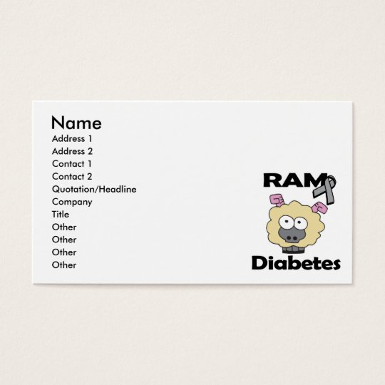 RAM Diabetes Business Card