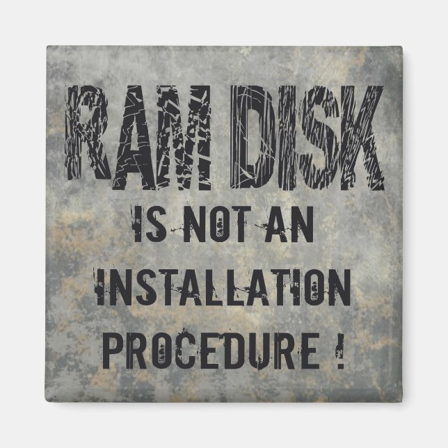 Ram Disk Magnet (Front)