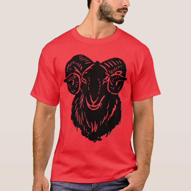 Ram Head T-Shirt (Front)