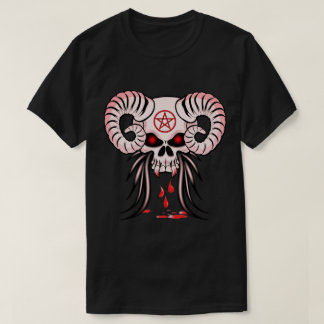 Ram Horned Skull T-Shirt