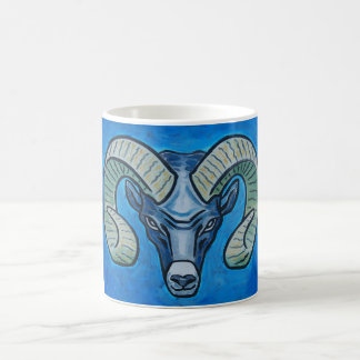 Ram in sky blue coffee mug