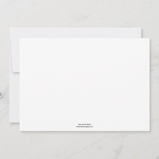 Ram Island Maine (Back)