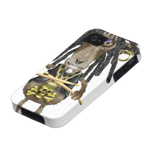 Ram Kebab a Heavy Metal rock SHEEP Case-Mate iPhone Case (Bottom)