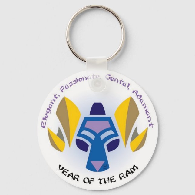 Ram Keys Keychain (Front)