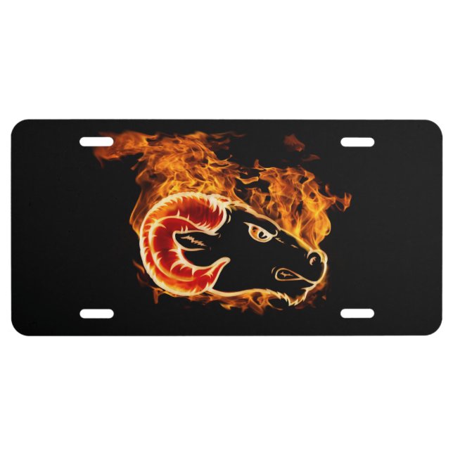 Ram License Plate (Front)