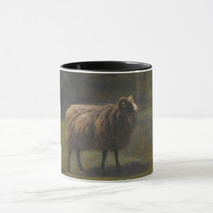 Ram (Male Sheep) on the Farm (by Rosa Bonheur) Mug