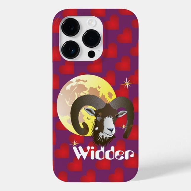 Ram March 21 - April 20  Apple iPhone Cases (Back)
