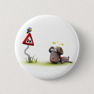 Ram Pinback Button