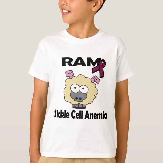 RAM Sickle Cell Anemia T-Shirt (Front)