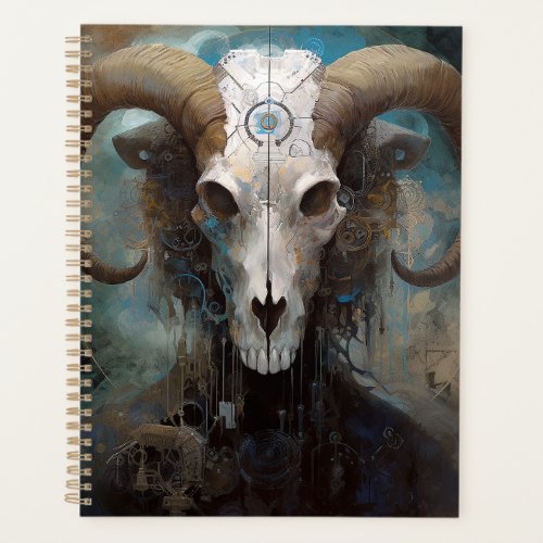 Ram Skull Surreal Fantasy Art Planner