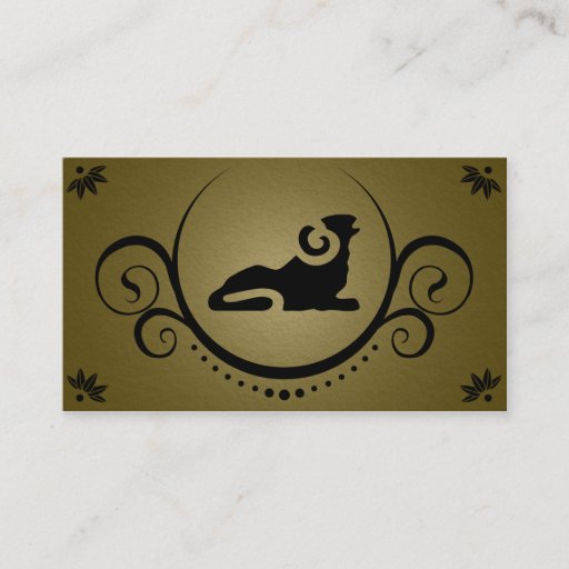 Customizable ram sophistications business card templates