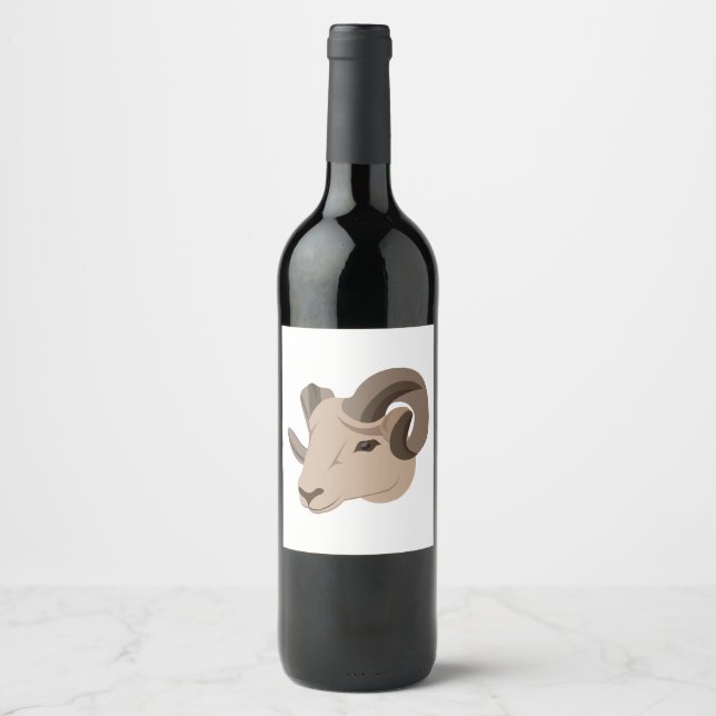 Ram Wine Label (Front)