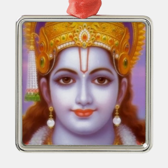 rama god metal ornament (Front)