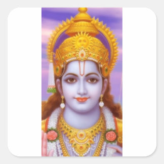rama god square sticker