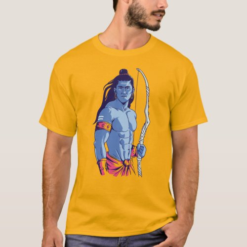 Rama Hindu Deity T_Shirt