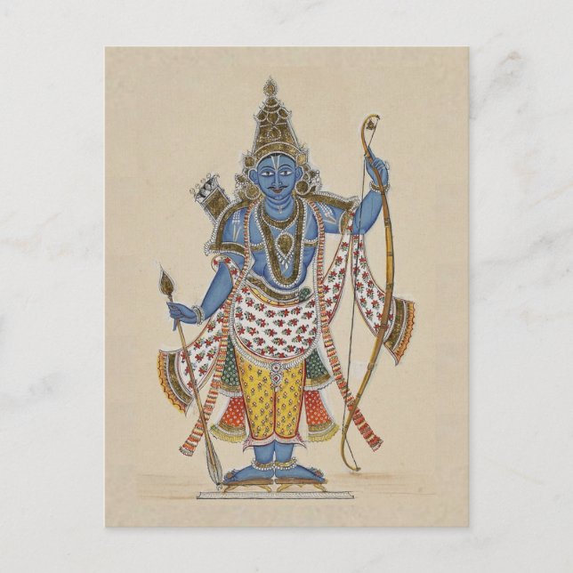 Rama - holding arrows postcard (Front)