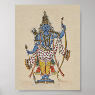Rama - holding arrows poster