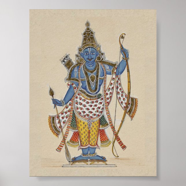 Rama - holding arrows poster (Front)