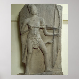 Rama, Kanchipuram, Tamil Nadu, Pallava dynasty (gr Poster