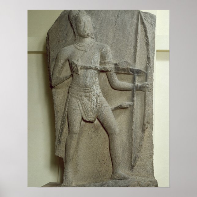 Rama, Kanchipuram, Tamil Nadu, Pallava dynasty (gr Poster (Front)