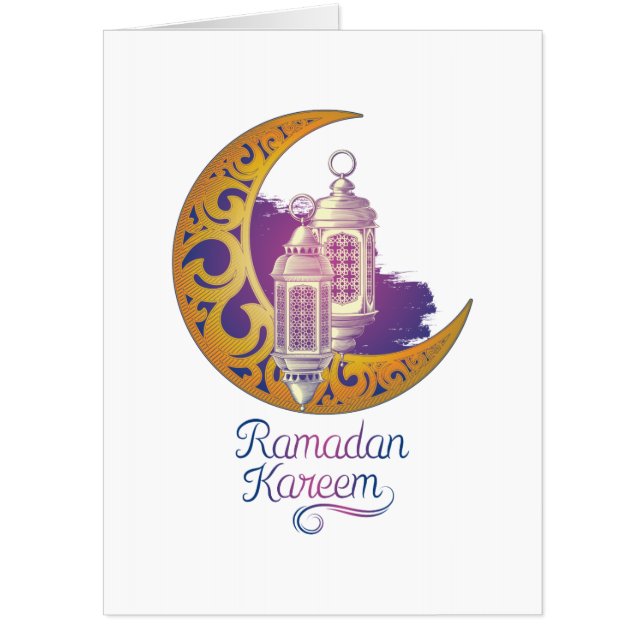 Ramadan accessories-Ramadan Greeting Card (Front)