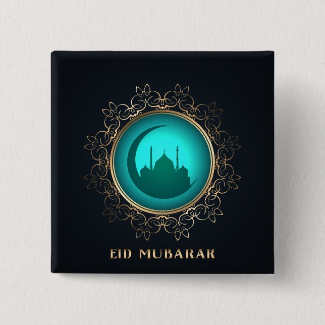 Ramadan Al Adha and Fitr Button (Front)