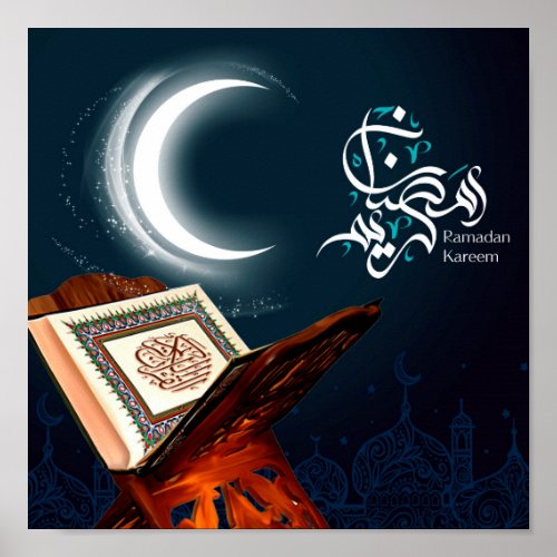 Ramadan Al Adha and Fitr Islamic Poster