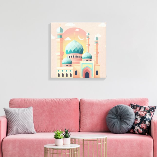 Ramadan Celebration Wall Print  (Insitu(LivingRoom))