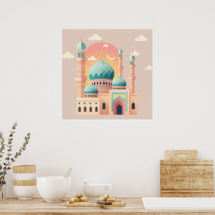 Ramadan Celebration Wall Print