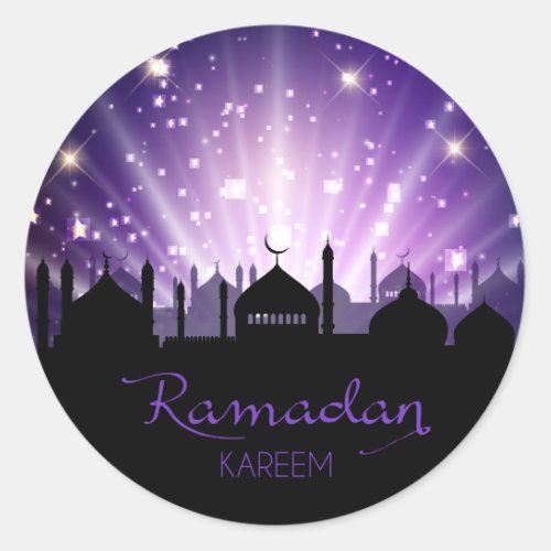 Ramadan Classic Round Sticker