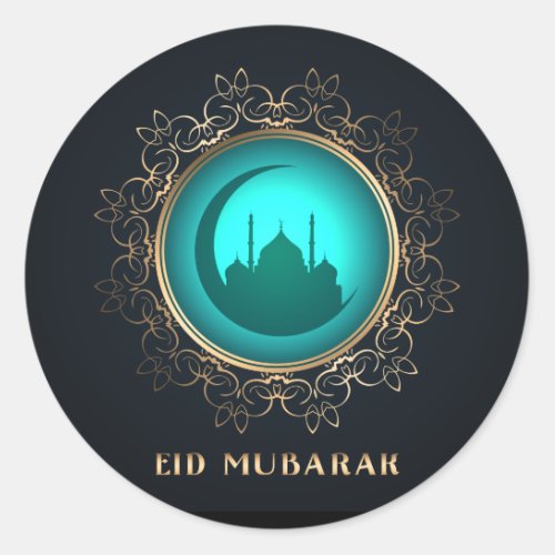 Ramadan Classic Round Sticker