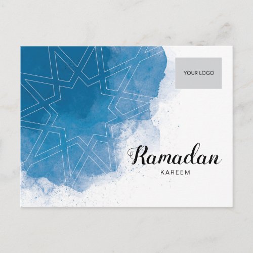 Ramadan Corporate Postcard _ Blue