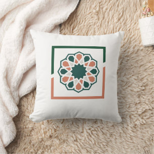 Ramadan Decoration Geometric pattern Throw Pillow