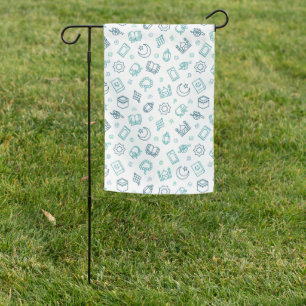 Ramadan Doodles Garden Flag