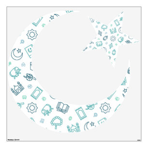 Ramadan Doodles Wall Decals
