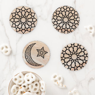 Ramadan Eid Modern Aesthetic Coaster Set