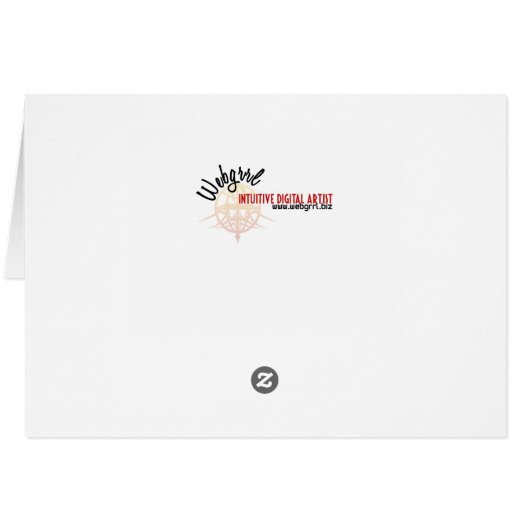 Ramadan Eid Mubarak Damask Greetings Card (Back Horizontal)