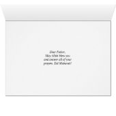 Ramadan Eid Mubarak Greetings for Father Cards (Inside Horizontal (Bottom))