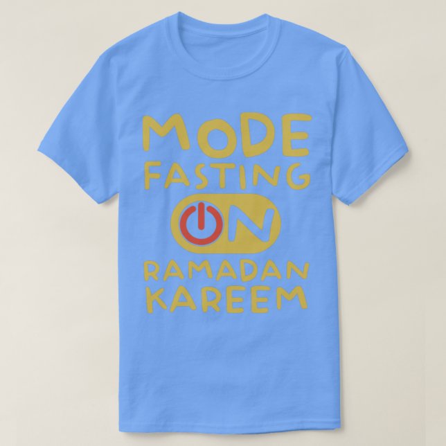 Ramadan Fasting Fashion On Happy Ramadan Muslims H T-Shirt (Design Front)