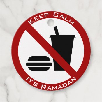 Ramadan Funny  Favor Tags by stopnbuy at Zazzle