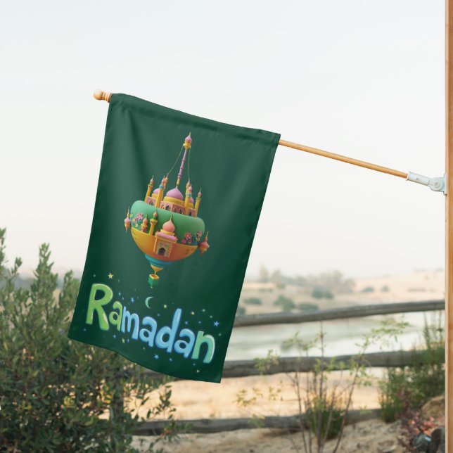 Ramadan  house flag (Insitu (Back))