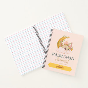 Ramadan journal pink mosque